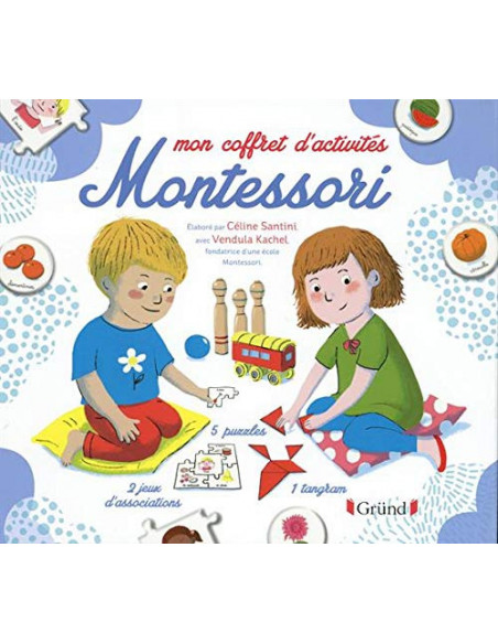 Mon coffret d'activités Montessori 3 ans + Univers Enfant - 