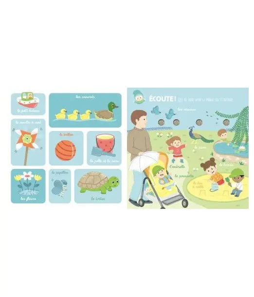 Mon imagier d'éveil sonore 1 ans + Livres & Activités - Maroc 2