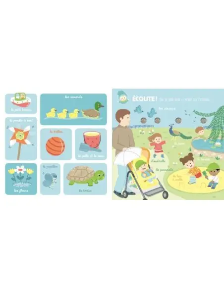 Mon imagier d'éveil sonore 1 ans + Livres & Activités - Maroc