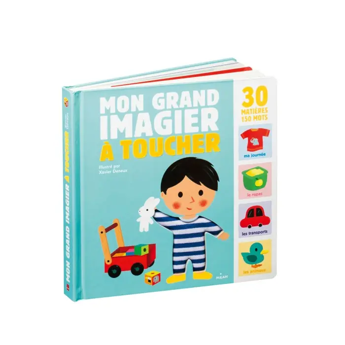 Mon grand imagier à toucher 3 ans + Livres & Activités - Maroc