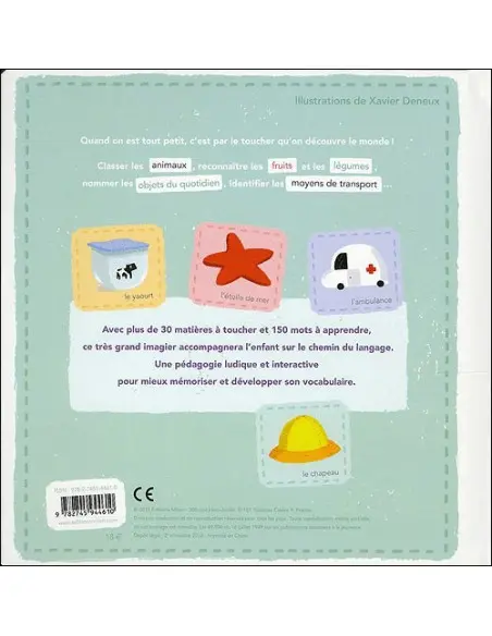 Mon grand imagier à toucher 3 ans + Livres & Activités - Maroc