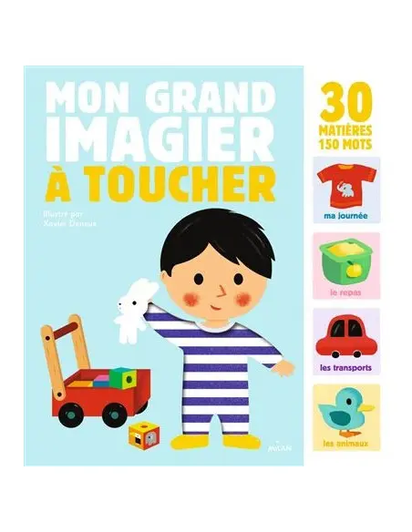 Mon grand imagier à toucher 3 ans + Livres & Activités - Maroc