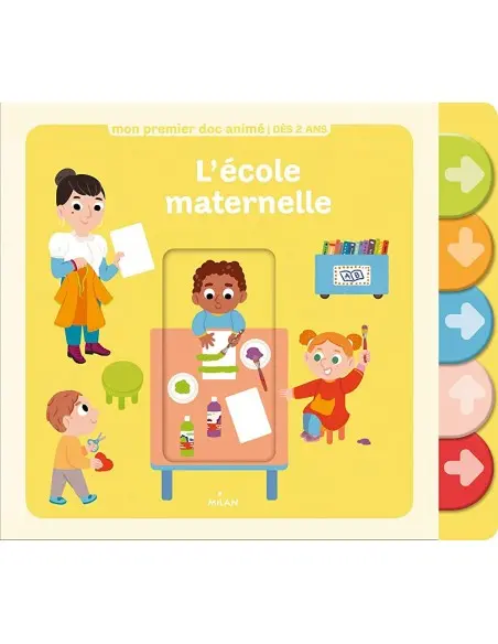 My first animated educational book - Nursery school from 2 years