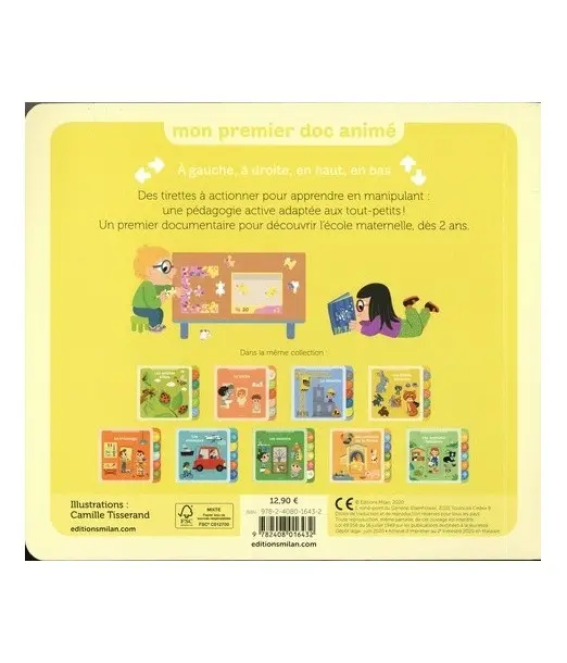 Mon premier doc animé - L'école maternelle 2 ans + Livres & 2