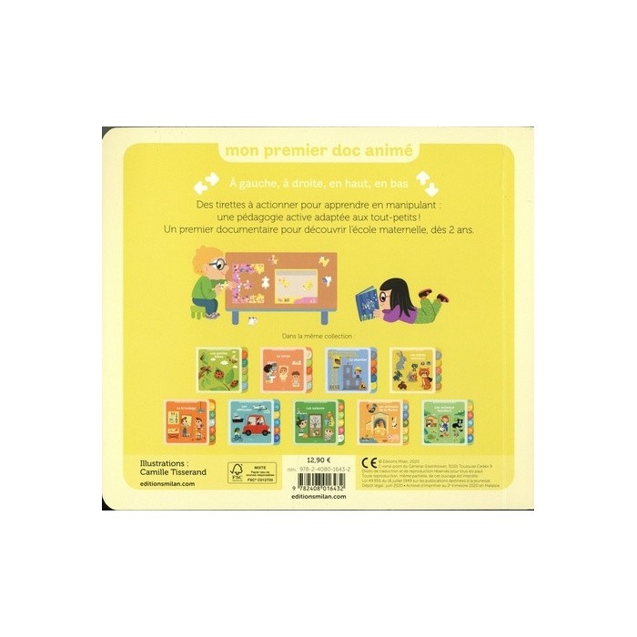 Mon premier doc animé - L'école maternelle 2 ans + Livres &