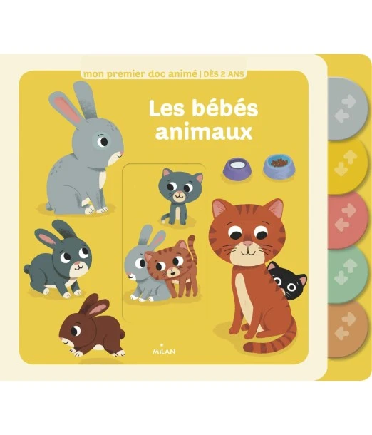 Book My First Animated Doc - Baby animals from 2 years