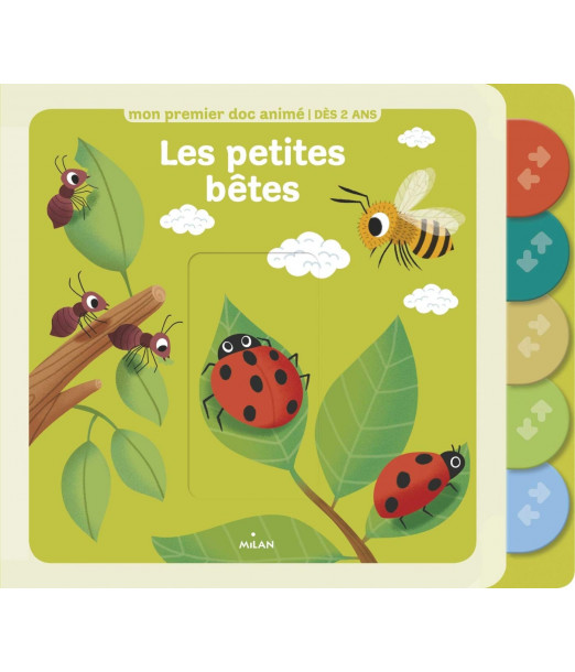 Mon premier doc animé - Les petites bêtes 2 ans + Livres &