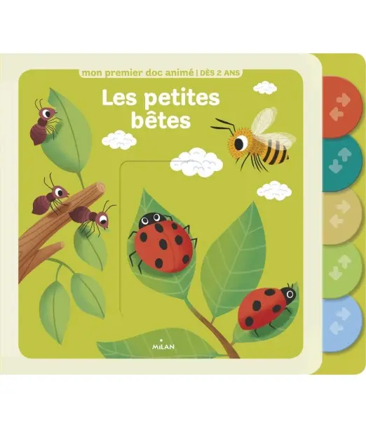 Mon premier doc animé - Les petites bêtes 2 ans + Livres &