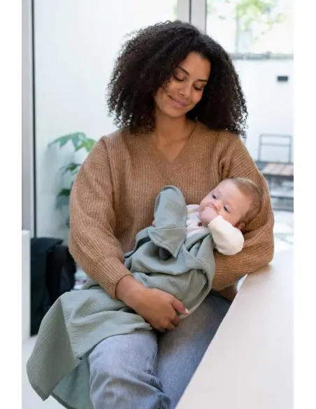 Doomoo breastfeeding bib, breastfeeding cape Mom'n Play Green — photo 3