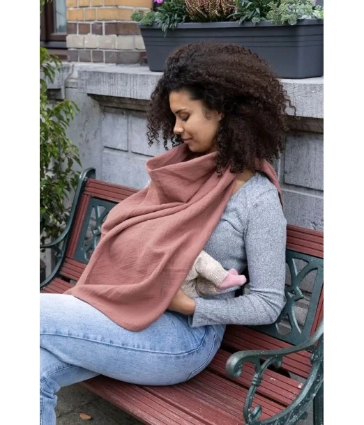 Doomoo breastfeeding apron, Mom'n Play Brick breastfeeding cape 2