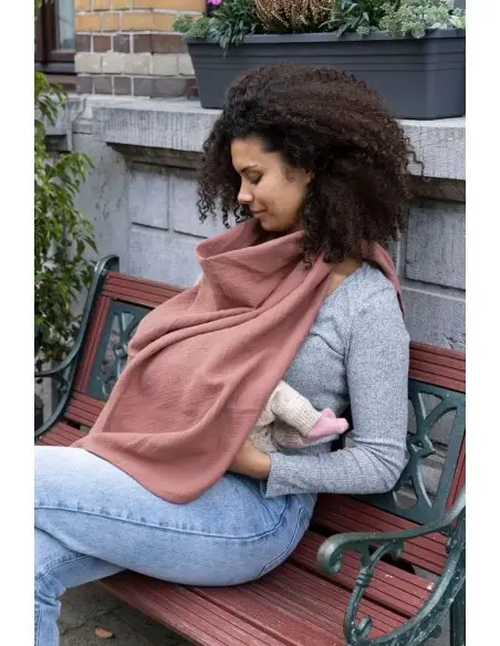 Doomoo breastfeeding apron, Mom'n Play Brick breastfeeding cape — photo 2