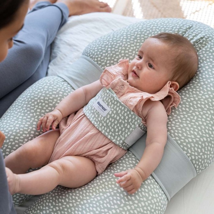 Baby Housse Doomoo Pouf Doomoo Housse Cover Relax Cloudy Kaki Ans