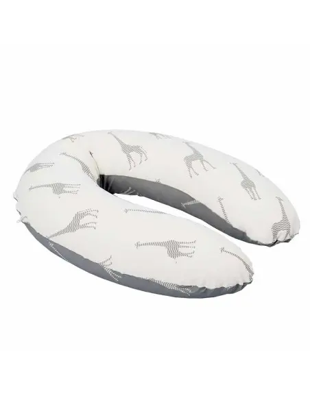 Doomoo Housse remplacement Buddy girafe grey Coussin
