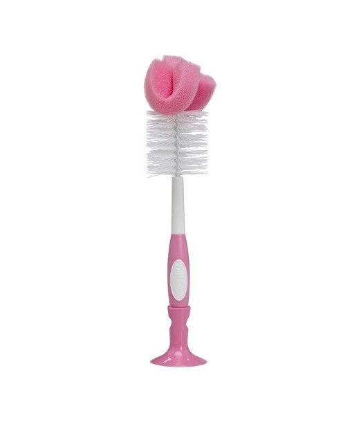Dr Brown's bottle brush pink