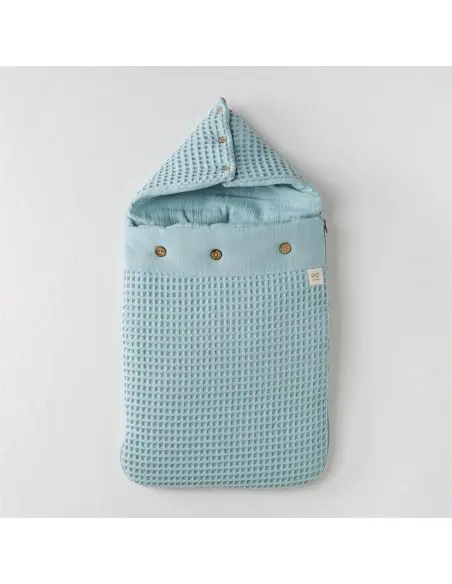 Nid d'ange 100% Coton 0m+ Bleu Nid d'ange - Maroc