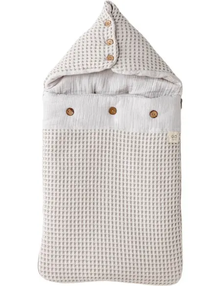 100% Cotton baby wrap 0m+ beige