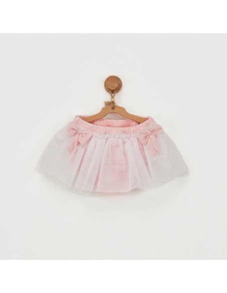 Tenue 2 Pièces Chic 100% Coton Flamant Rose Tenue de sortie - 