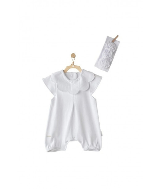 Combinaison Bébé Chic - Blanc Tenue de sortie - Maroc