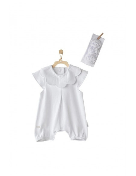 Combinaison Bébé Chic - Blanc Tenue de sortie - Maroc