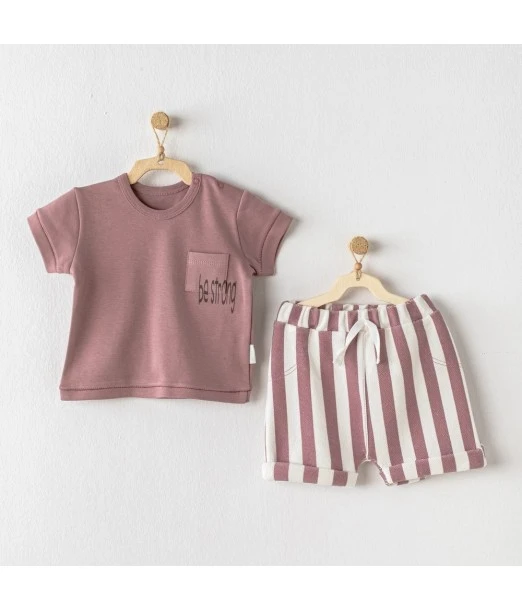 Baby outfit 2-piece set Zebra