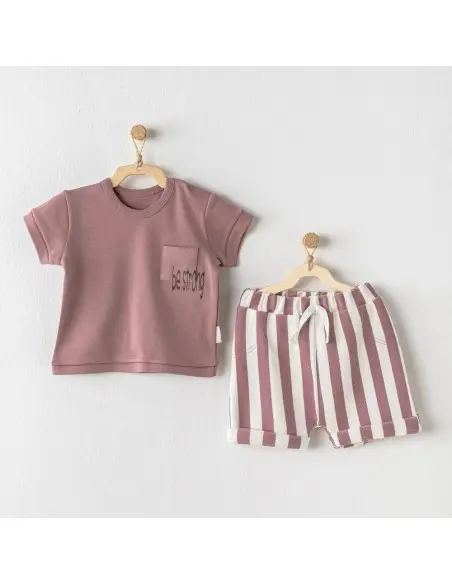 Baby outfit 2-piece set Zebra