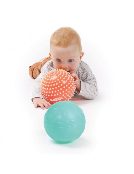 Ludi Duo de Balles sensorielles 6m+ dans Jouet chez Baby And Mom Maroc