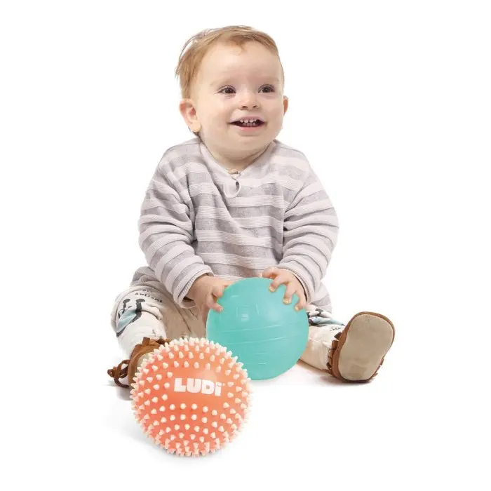 Ludi Duo de Balles sensorielles 6m+ Jouet - Ludi Maroc