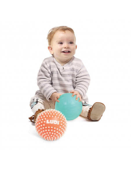 Ludi Duo de Balles sensorielles 6m+ dans Jouet chez Baby And Mom Maroc