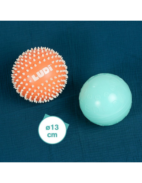 Ludi Duo de Balles sensorielles 6m+ dans Jouet chez Baby And Mom Maroc