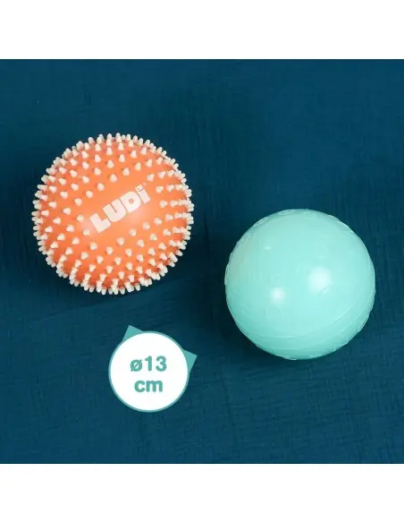 Ludi Duo de Balles sensorielles 6m+ Jouet - Ludi Maroc