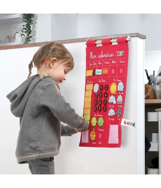Calendrier Basic Rose Jouet Éducatif LUDI Accueil - Ludi Maroc 2