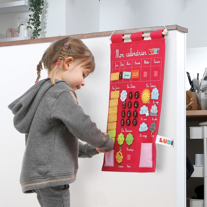 Ludi Calendrier Basic Rose Jouet Éducatif 3ans+ 3 - 5 ans -