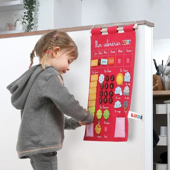 Ludi Calendrier Basic Rose Jouet Éducatif 3ans+ 3 - 5 ans -