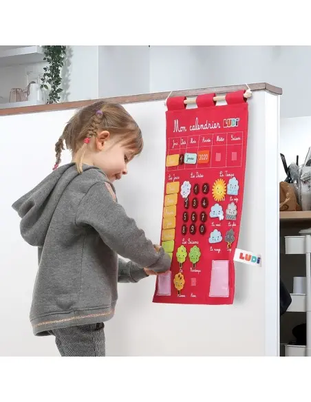 Ludi Calendrier Basic Rose Jouet Éducatif 3ans+ 3 - 5 ans -