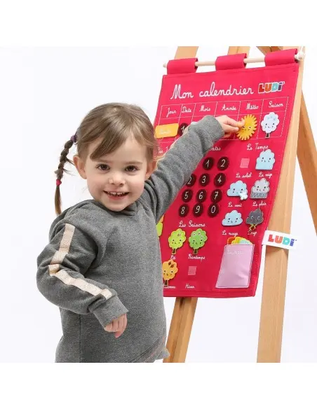 Ludi Calendrier Basic Rose Jouet Éducatif 3ans+ 3 - 5 ans -