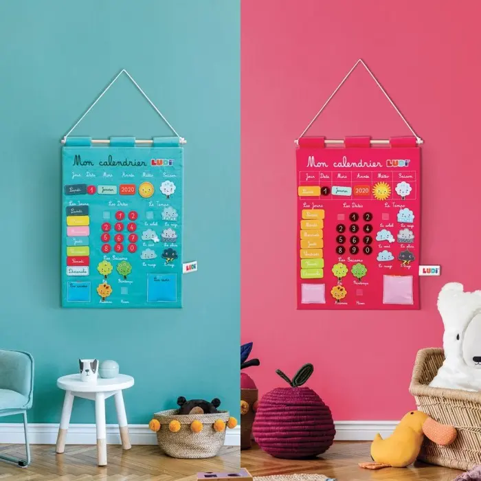 Ludi Calendrier Basic Rose Jouet Éducatif 3ans+ 3 - 5 ans -