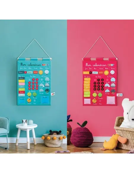 Ludi My Calendar Basic Pink educational toy 3+ — photo 5