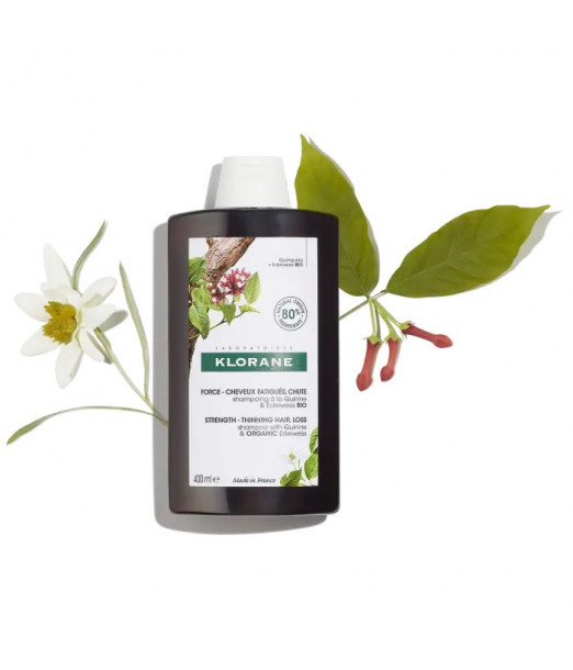 Klorane Shampoing à la Quinine & Edelweiss BIO Cheveux & Corps
