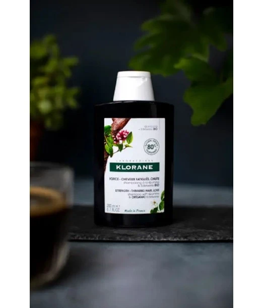 Klorane Anti-hair loss shampoo with Quinine & Organic Edelweiss 400 ml 2