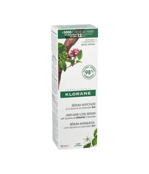 Klorane Serum Anti-hair loss with Quinine & organic Edelweiss 2