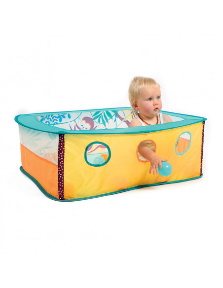 Ludi piscine a balle jungle avec 40 balles 6 mois + Piscine -