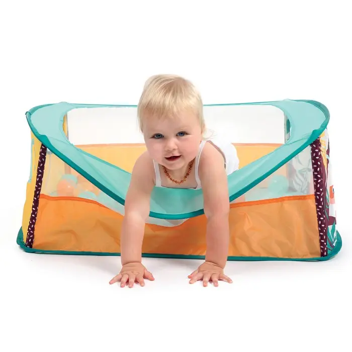 Ludi piscine a balle jungle avec 40 balles 6 mois + Piscine -