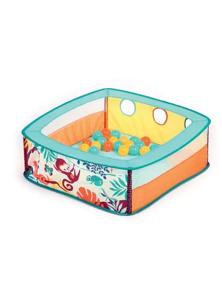 Ludi Jungle ball pool with 40 balls 6 months+