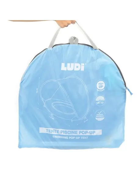 Ludi piscine tente anti uv multifonction 10 mois + Piscine -