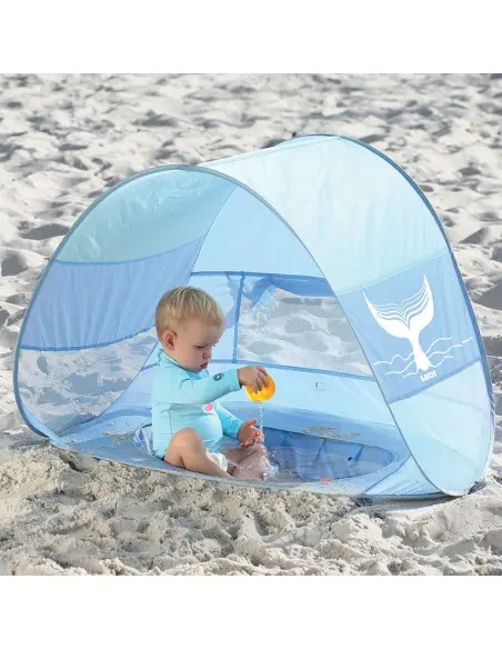 Ludi piscine tente anti uv multifonction 10 mois + Piscine -