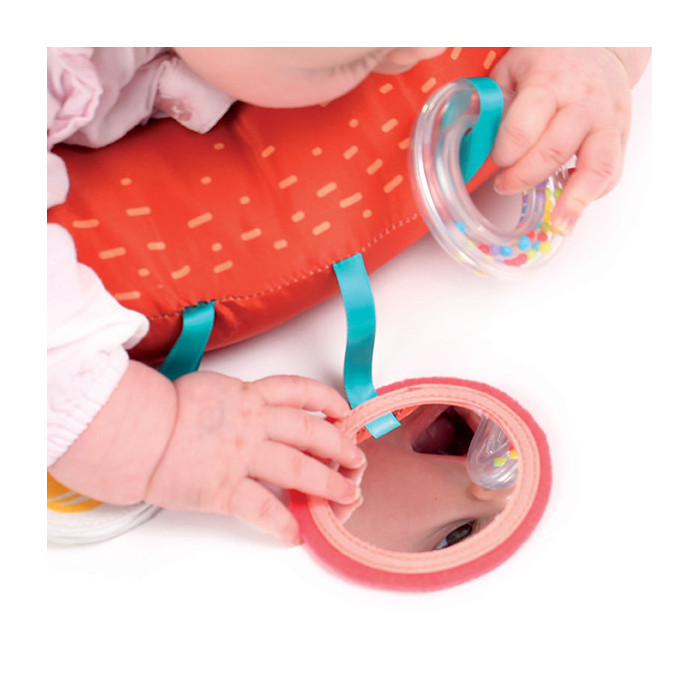 Ludi Coussin d’activités Renard 3m+ dans Univers Bébé chez Baby And Mom Maroc