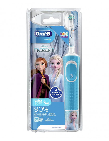 Oral-B Kids Brosse à Dents Electrique Frozen II 3ans+ Brosse à