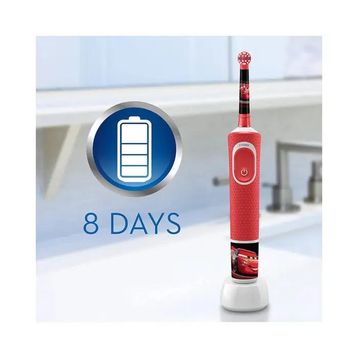 Oral-B Kids Brosse à Dents Electrique Cars 3ans+ Brosse à Dent 