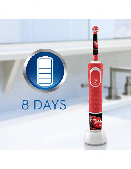 Oral-B Kids Brosse à Dents Electrique Cars 3ans+ Brosse à Dent 