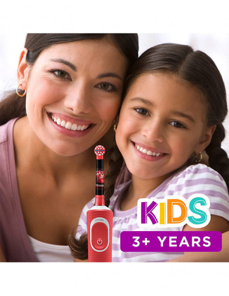 Oral-B Kids Brosse à Dents Electrique Cars 3ans+ Brosse à Dent 